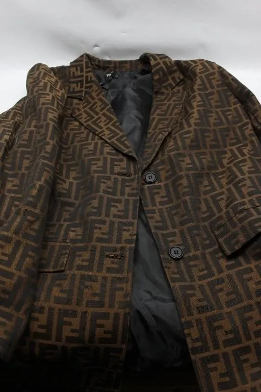 Fendi Zucca Monogram Blazer with Tags