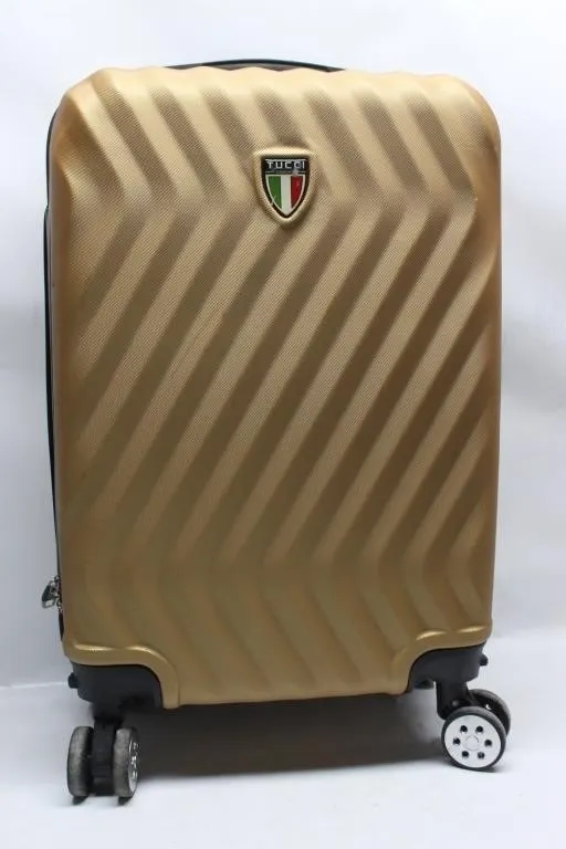Tucci Gold Suitcase & Scooby-Doo DVD Collection