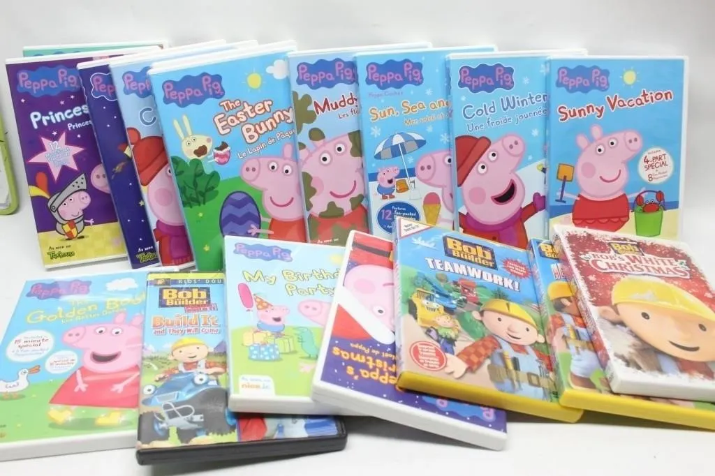 Peppa Pig & Bob the Builder DVD Collection
