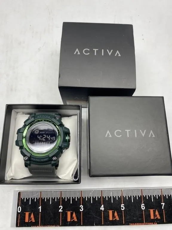 Activa Digital Sports Watch with Box