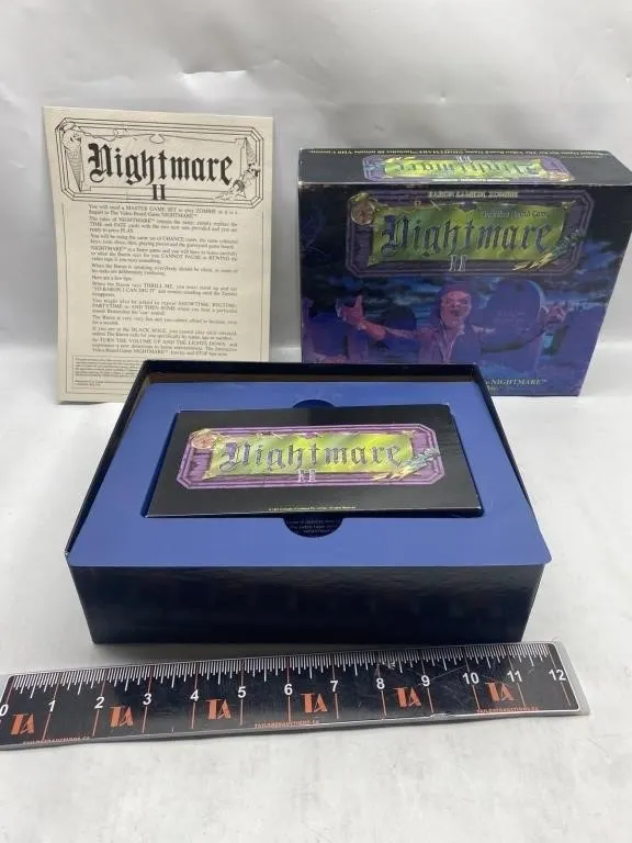 Nightmare II Video Board Game & Keindler Art