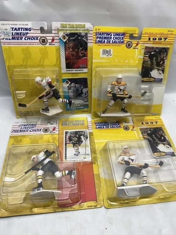 Starting Lineup NHL Figures with Cards (4)