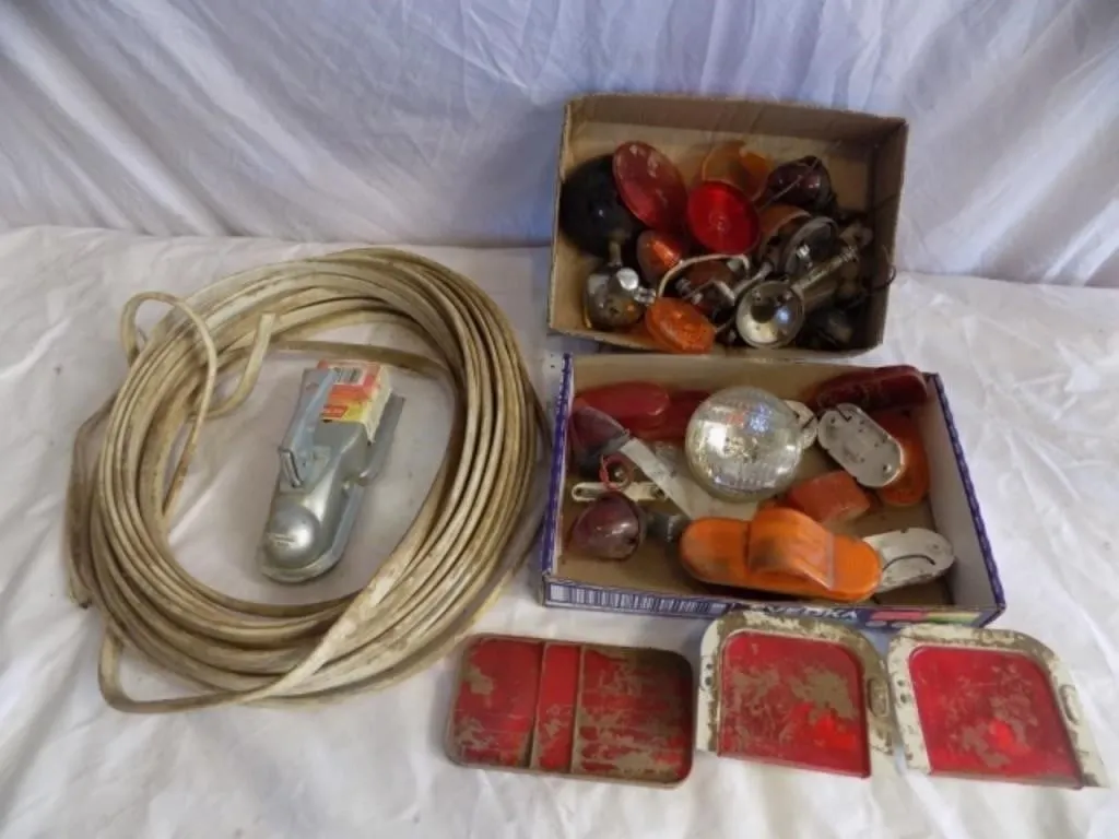Elect. Wire, 1 7/8 Trailer Coupler, Running Lights