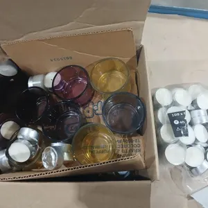 Assorted Tea light candle holders & Tea lights