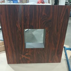 Kato Wood vase, 20" x 20" X 4", Waterproof