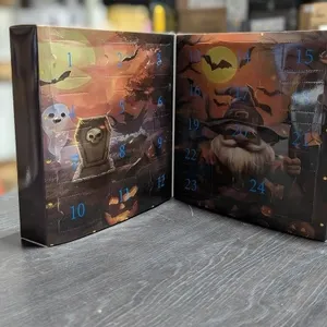 LOT OF 12 Halloween Gnome Countdown Calendar