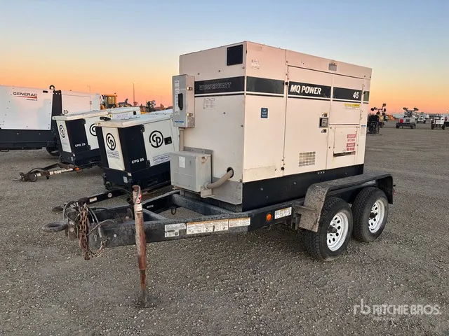 2020 MQ Power DCA-45SSIU4F 36 kW Mobile Generator Set