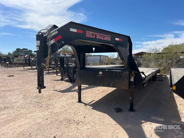 2026 ed 40 ft T/A Gooseneck Equipment Trailer