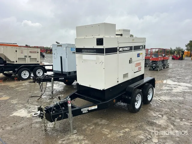 2019 Multiquip DCA45SSIU4F 36 kW Mobile Generator Set