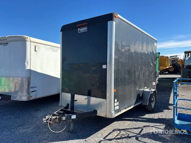 2010 Car Mate 12 ft S/A Enclosed Trailer