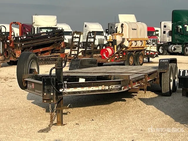 2023 Felling 22 ft T/A Tilt Deck Trailer