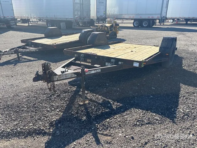 2016 CMI 5000 lb 12 ft Tilt Deck Trailer