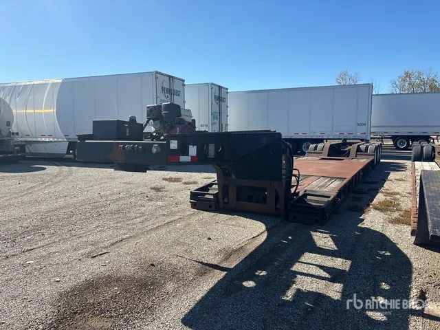 2001 Fontaine TH55 110000 lb Tri/A Lowboy Trailer