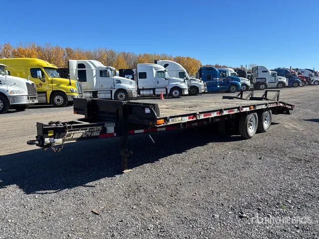 2012 Econoline 23 ft T/A Equipment Trailer