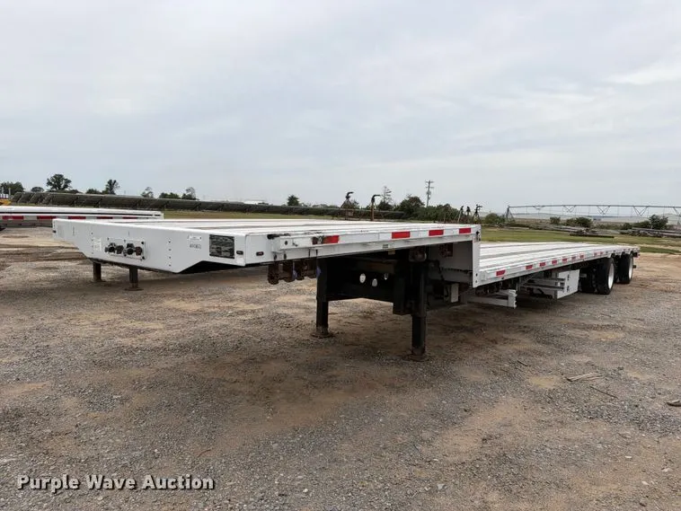 2014 Transcraft Deagle drop deck trailer
