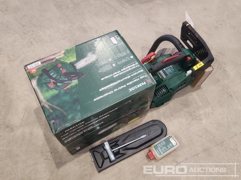 Unused Parkside Top Handle Petrol Climbing Saw (2 of)
