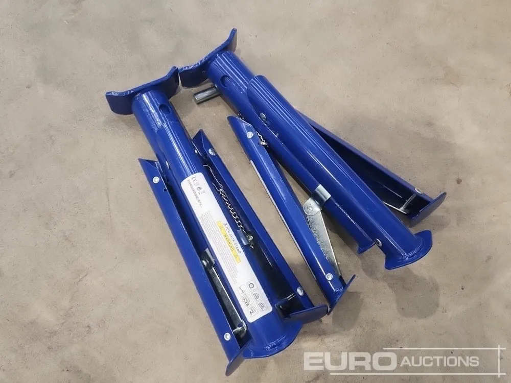 Unused Pair of 3 Ton Axle Stands
