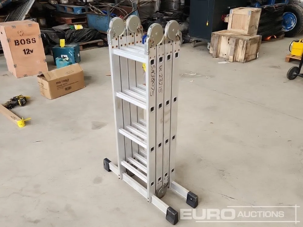 4 Way Aluminum Folding Ladder