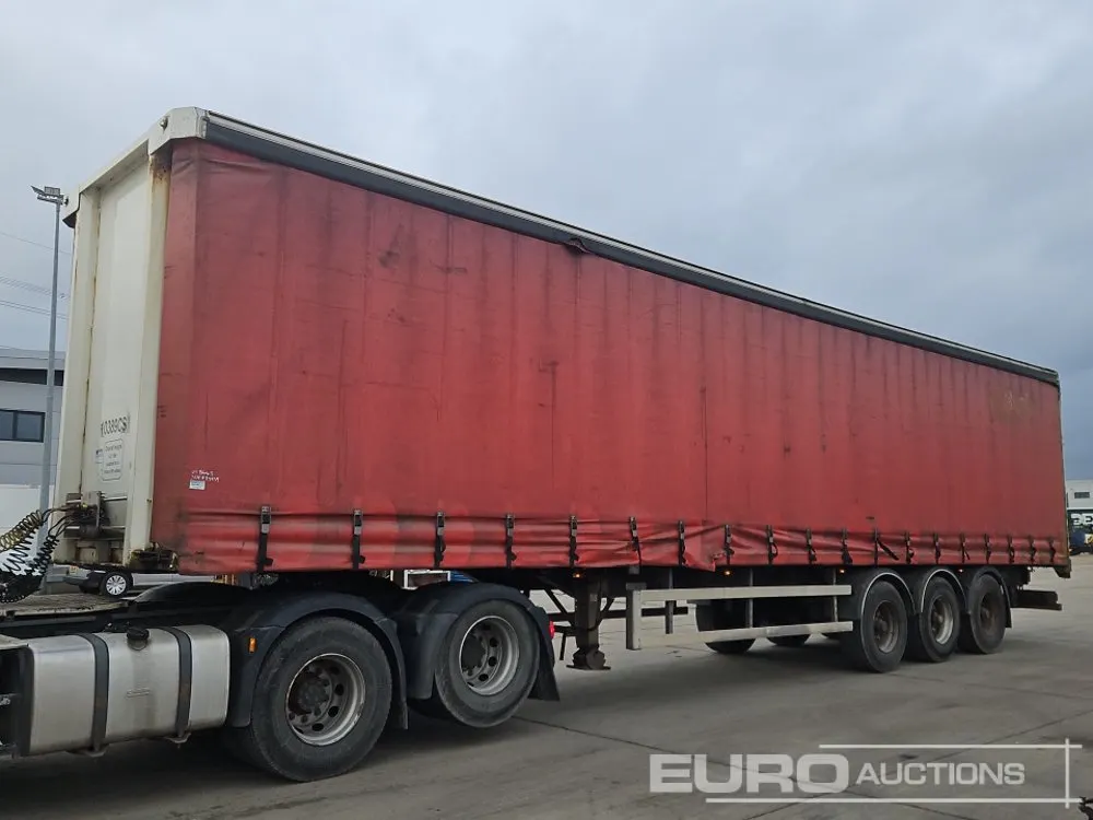 SDC Trailers Tri Axle Curtainsider Trailer