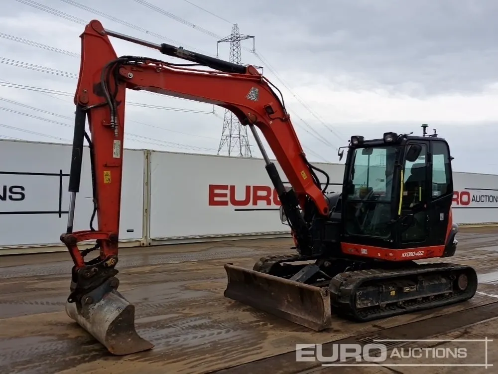 2021 Kubota KX080-4A2