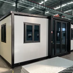 Unused 2026 20' x 19' Deluxe Expandable Container House, 2 Bedrooms, Living Room, Kitchen, Cabinets & Sink, Shower, Basin, Toilet (Cannot Be Reconsign
