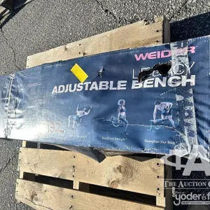 Weider legacy adjustable workout bench. 