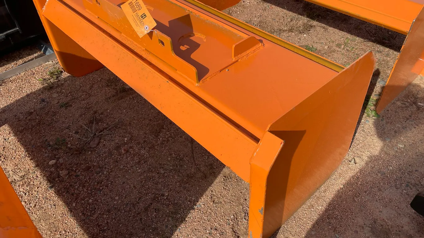 New KC 48" Mini Skid Steer Snow Pusher