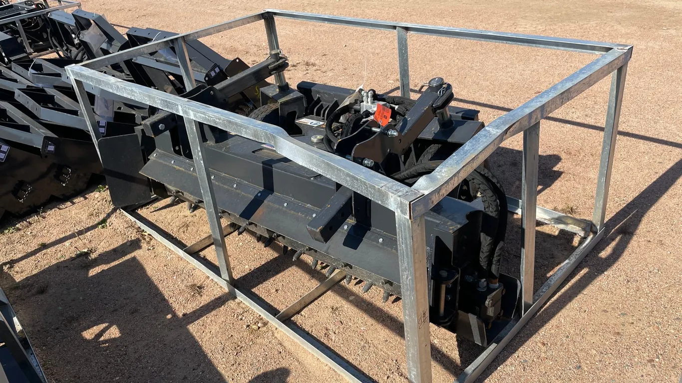 LandHonor 72" Skid Steer Power Rake Attachment