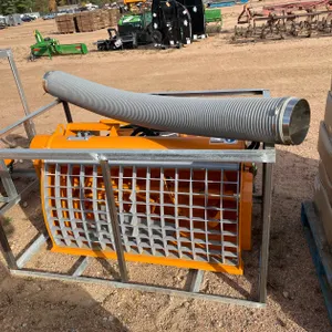 LandHonor Skid Steer Double Discharge Concrete Mixer Attachment