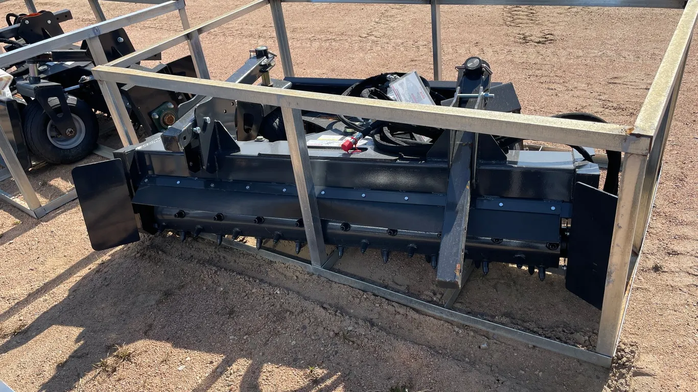 LandHonor 72" Skid Steer Power Rake Attachment
