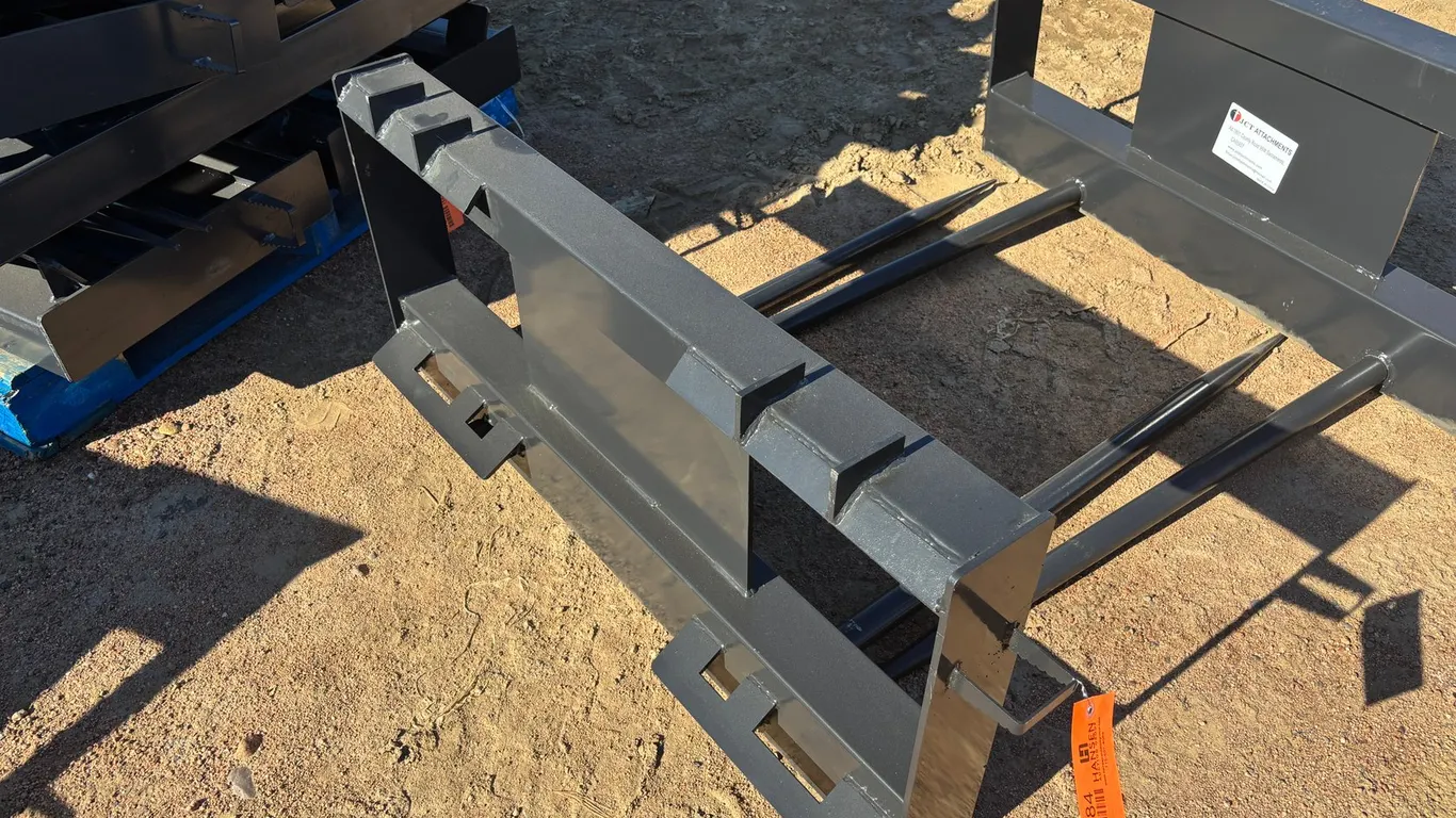 2026 JCT Skid Steer Bale Spear Attachment
