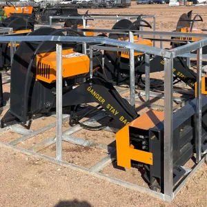 LandHonor Skid Steer Articulating Brush Cutter Attachment