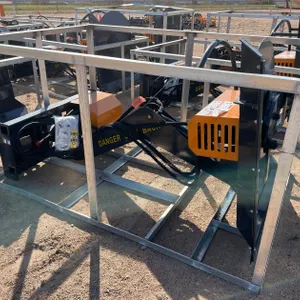 LandHonor Skid Steer Articulating Brush Cutter Attachment