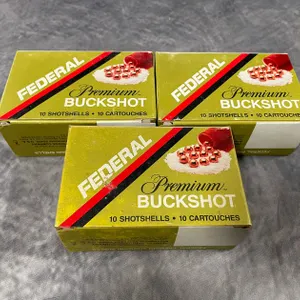 Federal Buckshot 12 Ga. Ammo