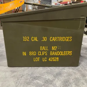Ammo Box and 5.56mm Ammo