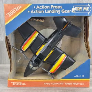 Tonka Hand Command Turbo Prop, 15 ", Box Has Water Damage