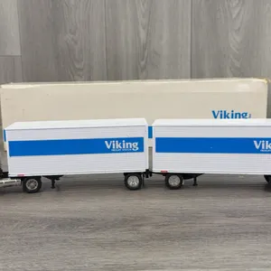 Viking Freight System Freightliner Tractor & Tandem Trailer, 1/64, Tonkin