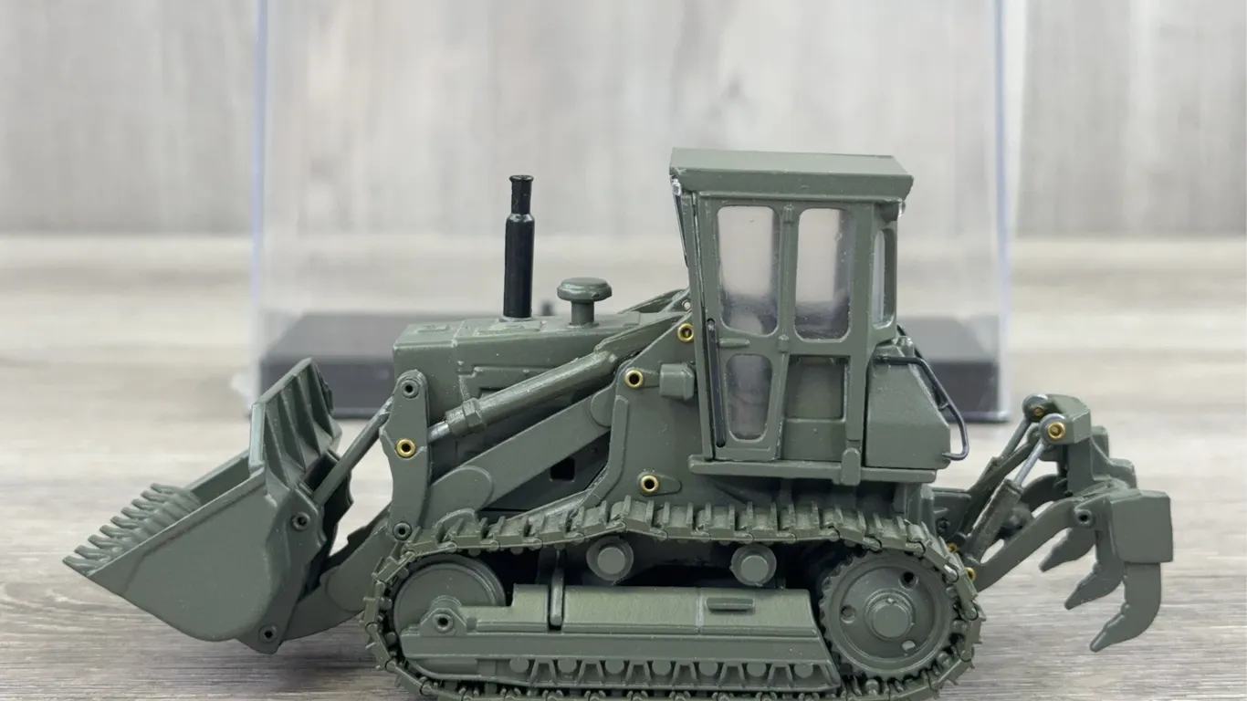 Fiat Allis Loader/Ripper, 1/50, Old Cars, Display Case