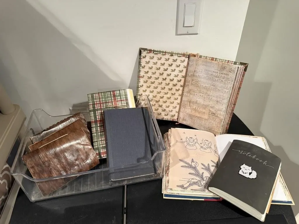 Hand made junk journals
