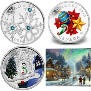 FEATURED ITEMS: CHRISTMAS THEME COINS