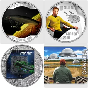 FEATURED ITEMS: STAR TREK AND ALIEN COINS