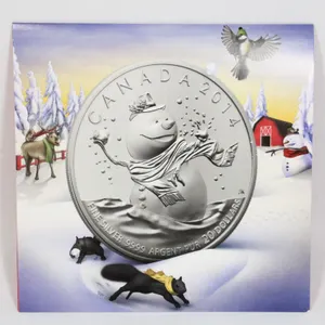 2014 CANADA $20 FOR $20 # 14 SNOWMAN 1/4 OZ