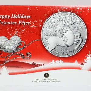 2012 CANADA $20 FOR $20 #6 MAGICAL REINDEER 1/4