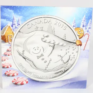 2015 CANADA$20 FOR $20 # 18 GINGERBREAD MAN