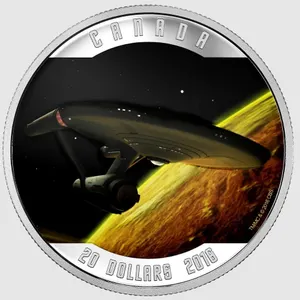 2016 CANADA $10 STAR TREK