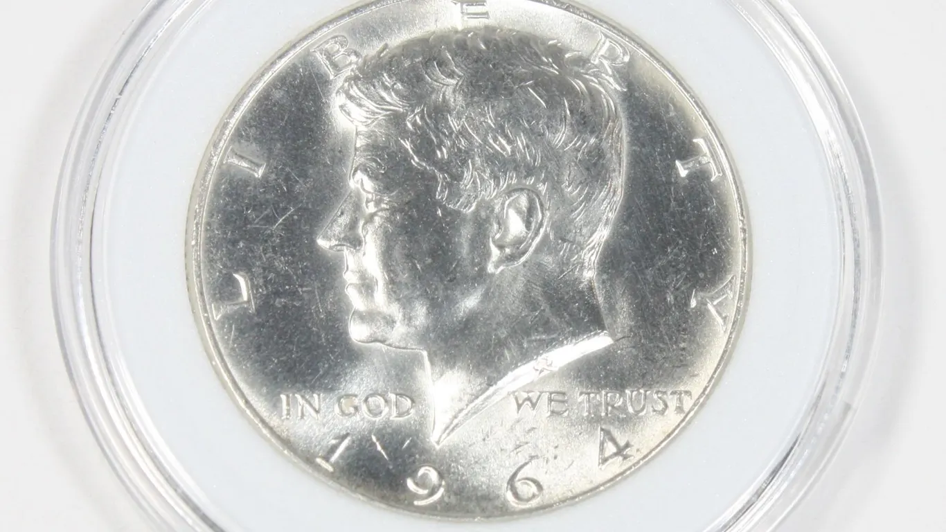 1964 U.S. KENNY SILVER HALF DOLLAR