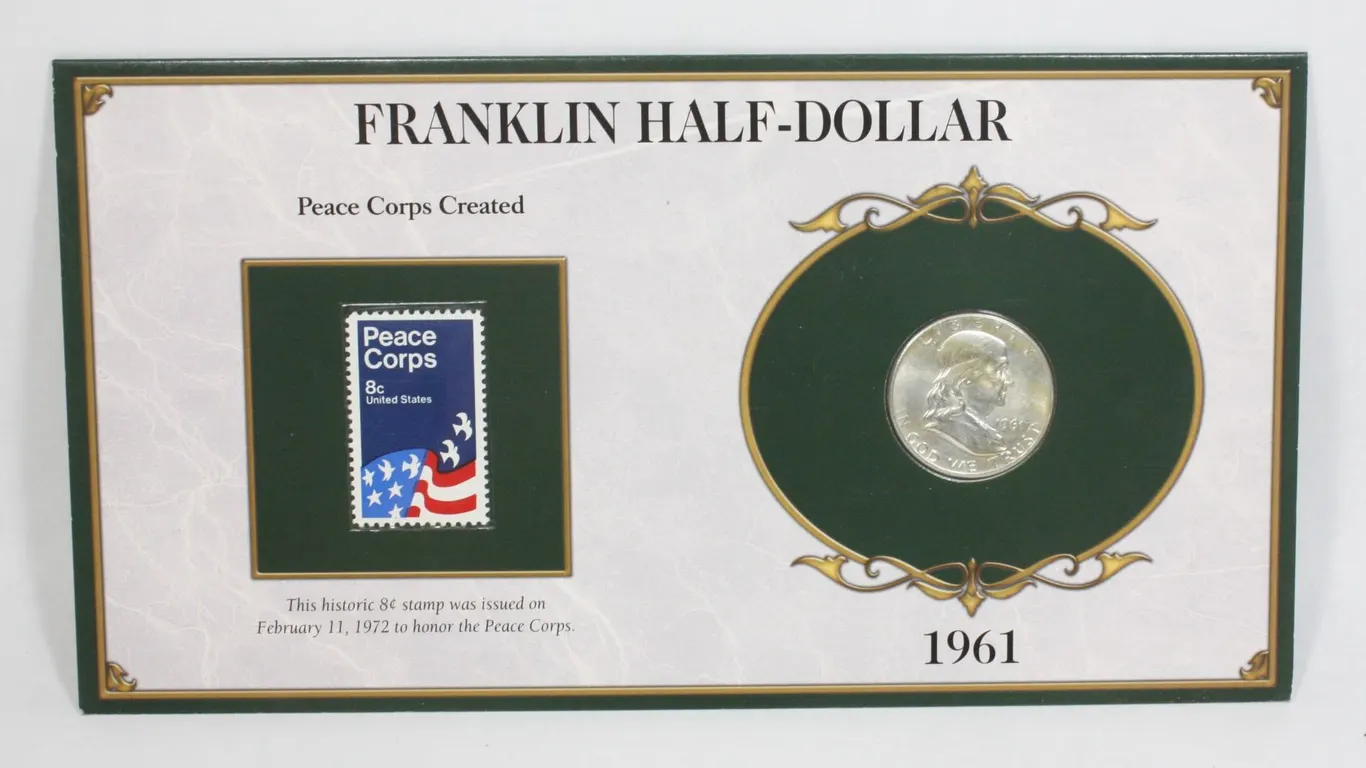 1961 U.S. FRANKLIN SILVER HALF DOLLAR