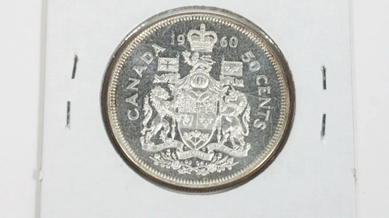 1960 CANADA SILVER HALF DOLLAR
