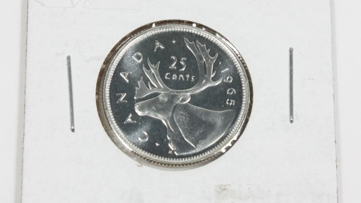 1965 PROOF LIKE CANADA SILVER DOLLAR