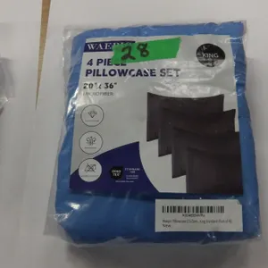 STORE RETURN (AS IS):  BAG C/W 4 KING SIZE PILLOW CASES